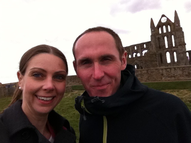 with chris at the abbey